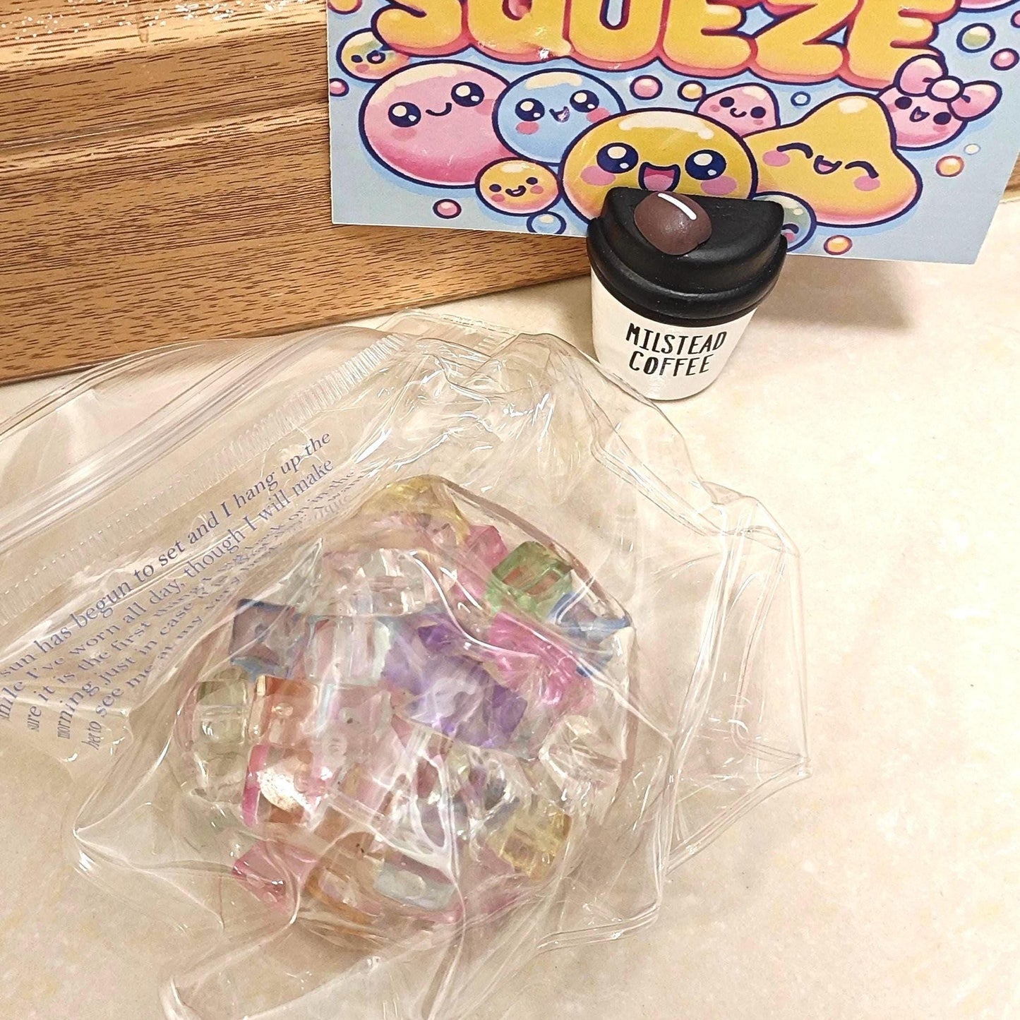 Colorful Bead Ball Squishy