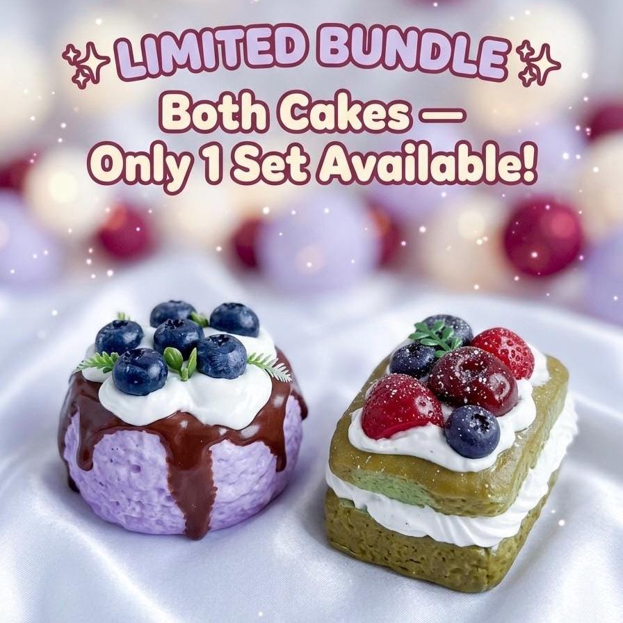 Blueberry Cake Squishy Bundle
