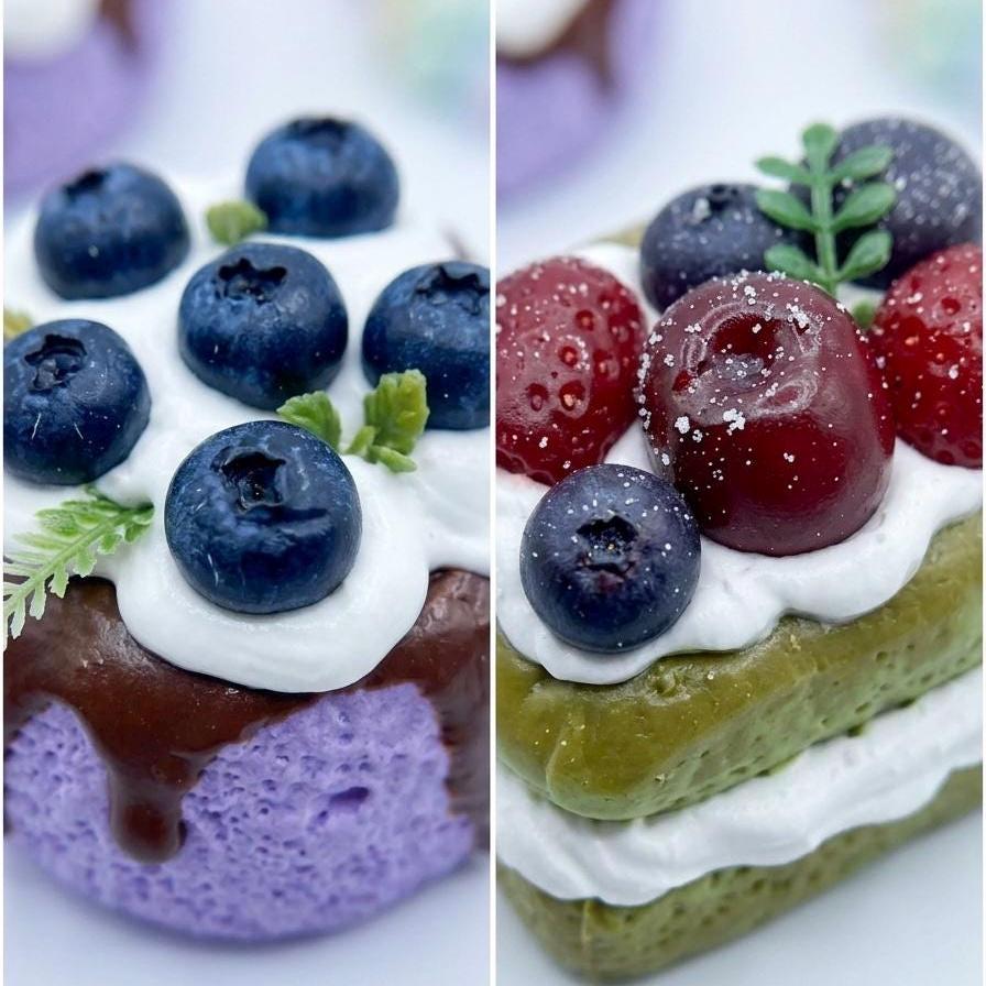 Blueberry Cake Squishy Bundle