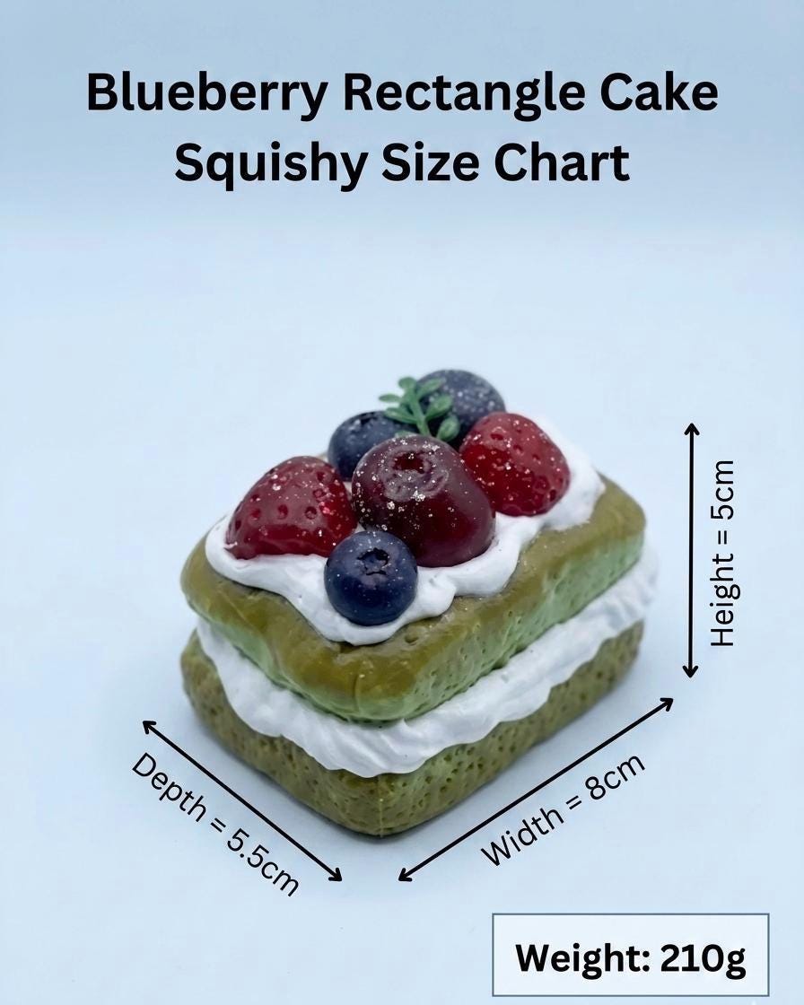 Blueberry Cake Squishy Bundle