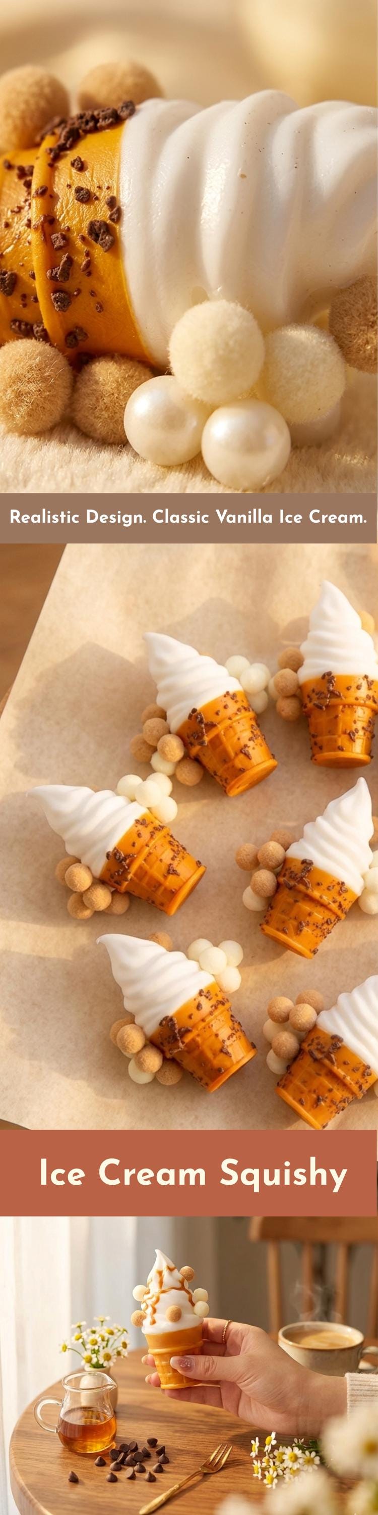 Ice Cream Cone Squishy