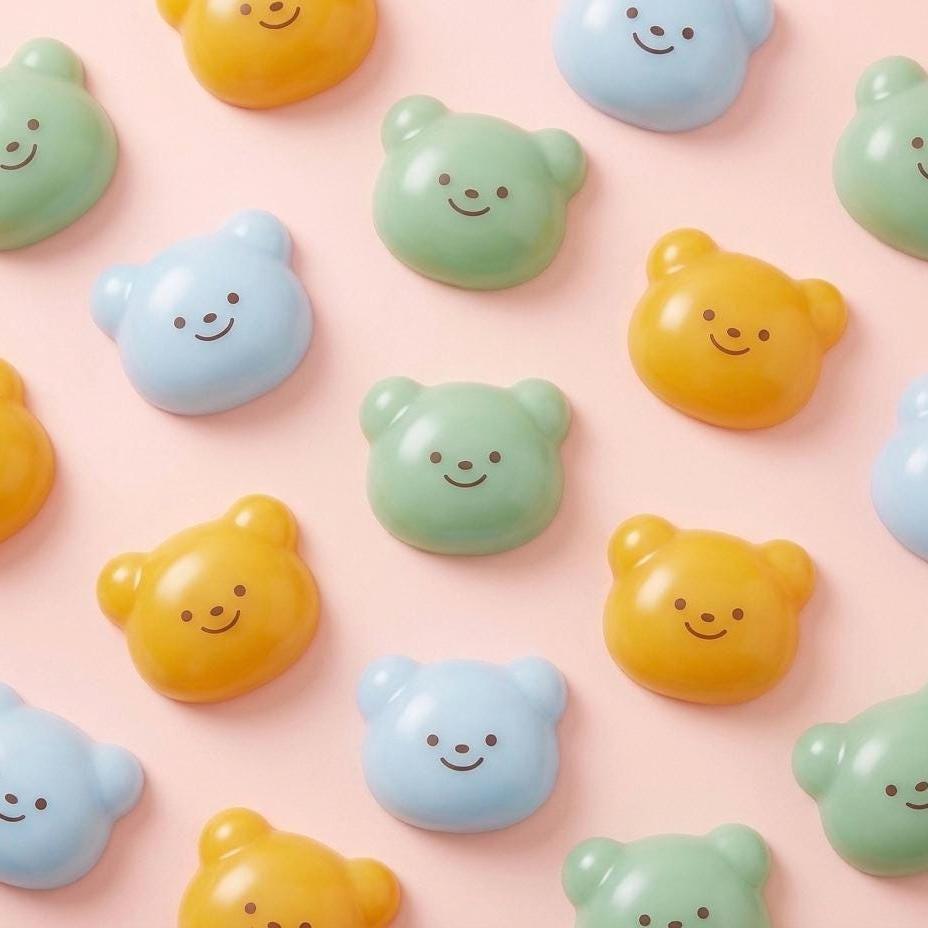 Colorful Bear Squishy