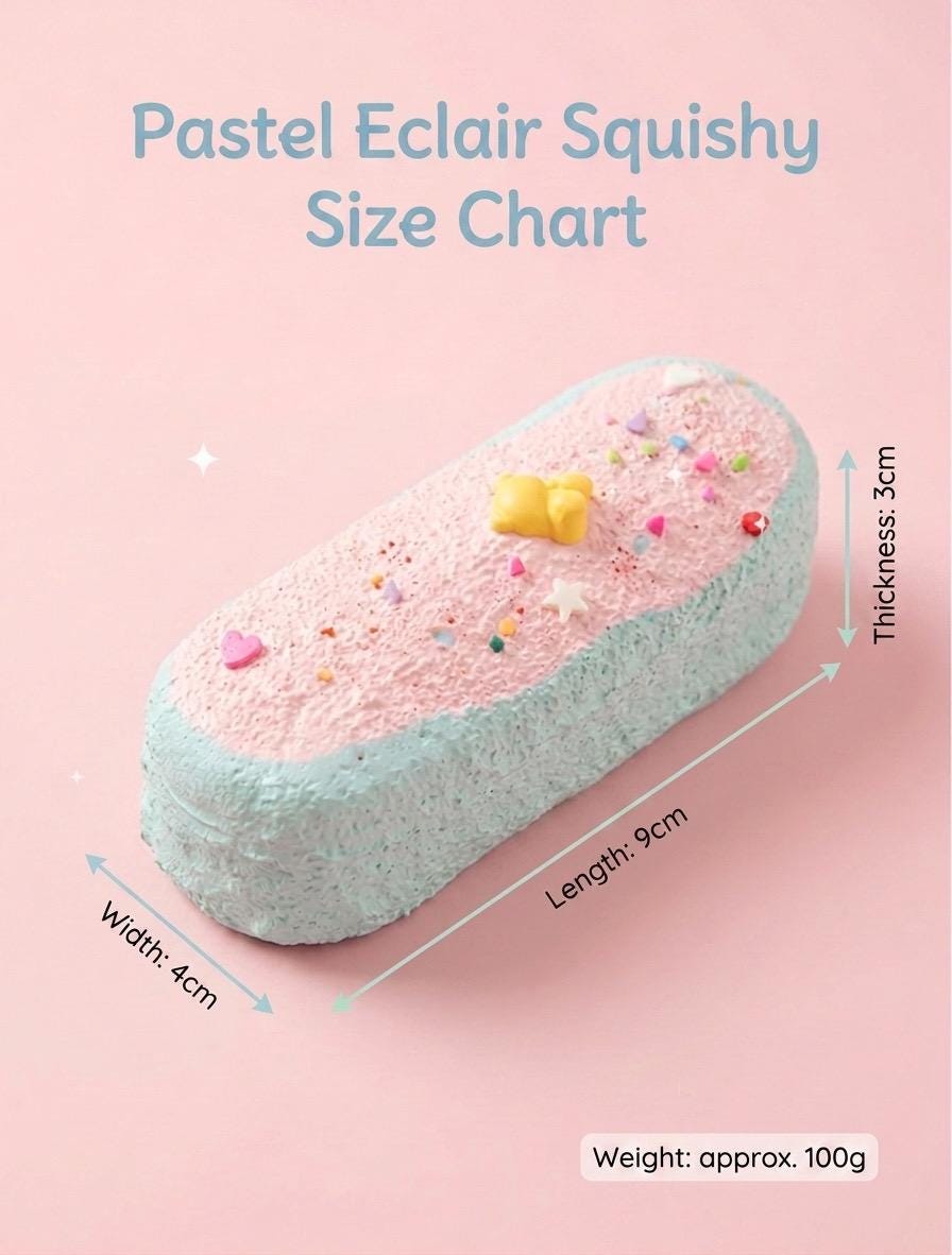 Pastel Eclair Squishy