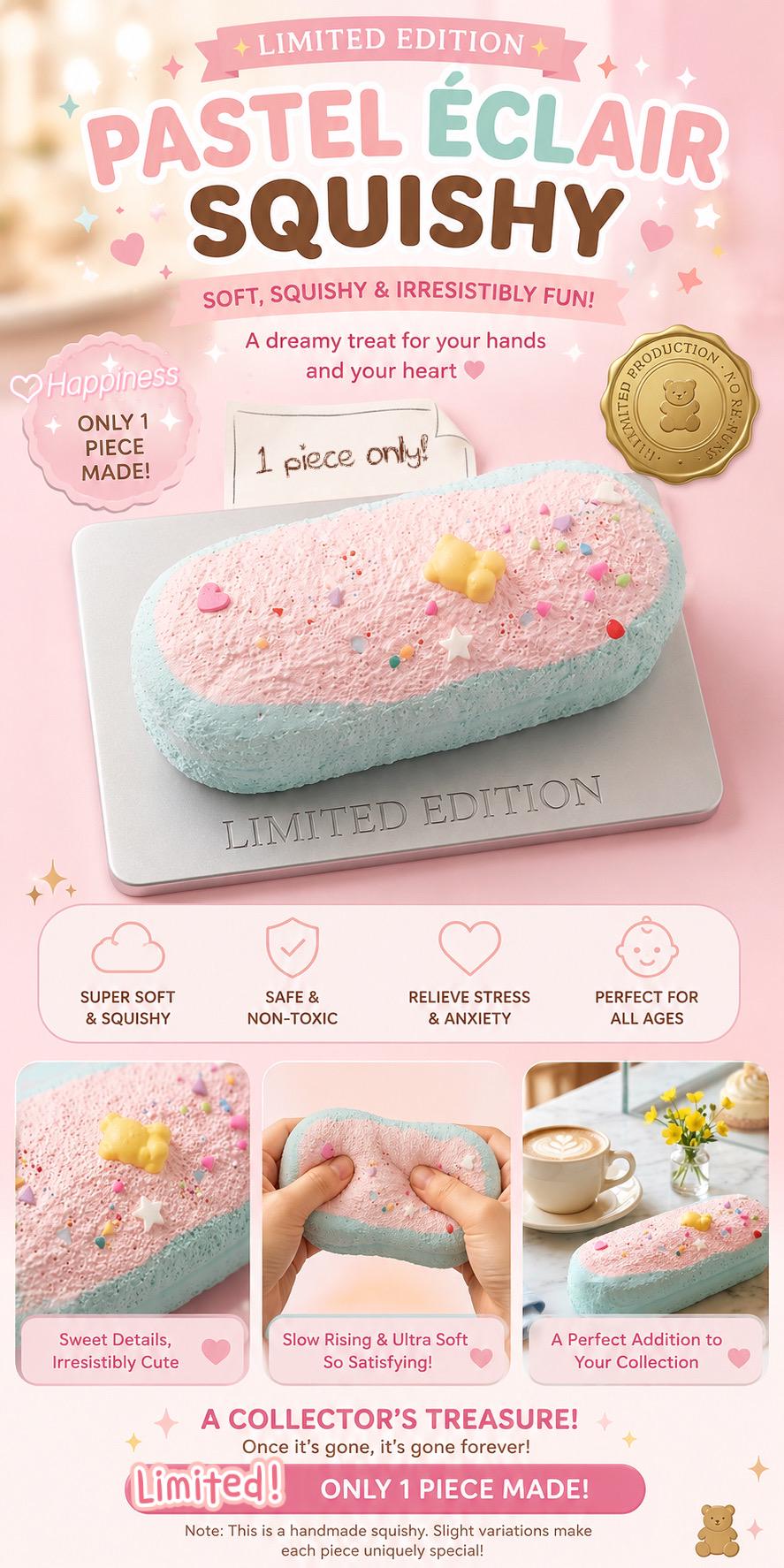 Pastel Eclair Squishy
