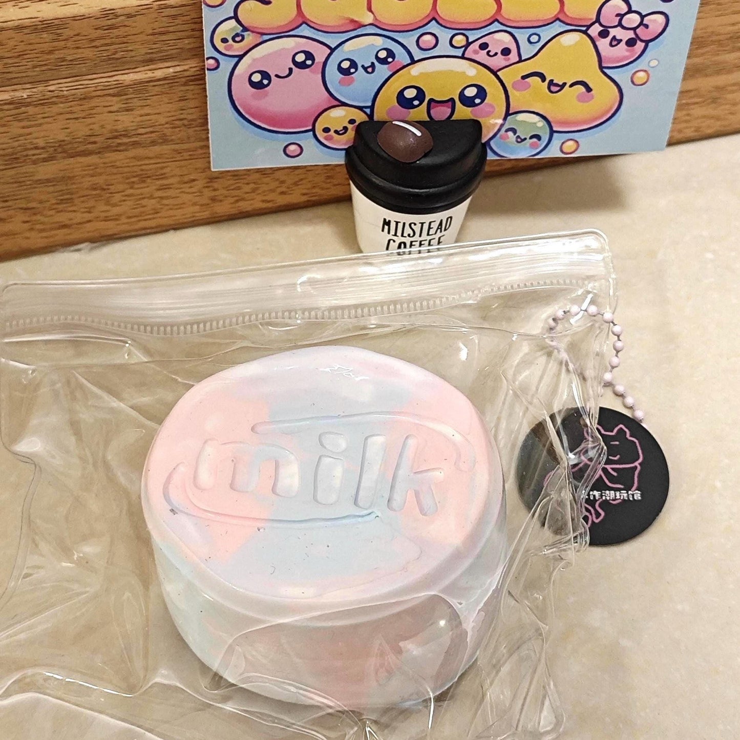 Pastel Milk Cookie Squishy