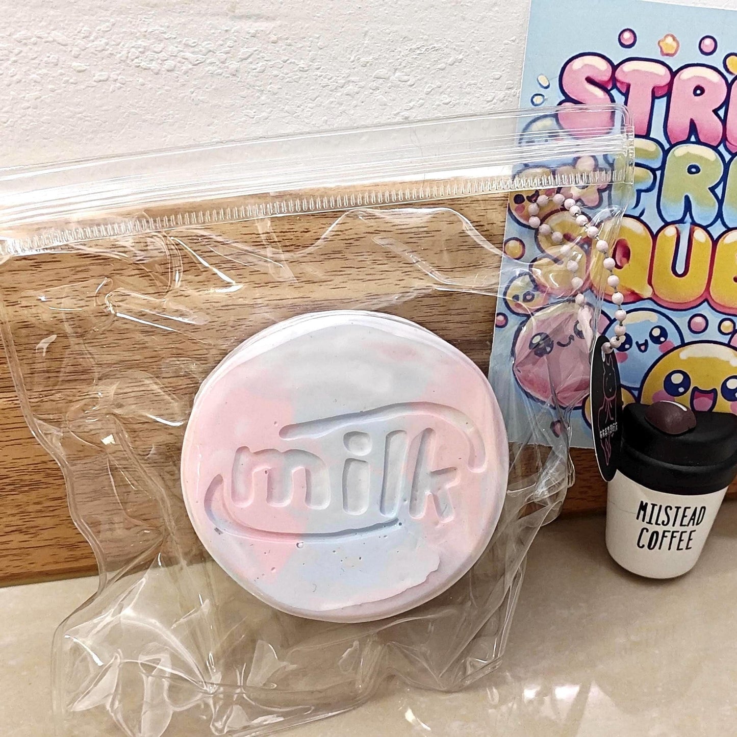 Pastel Milk Cookie Squishy