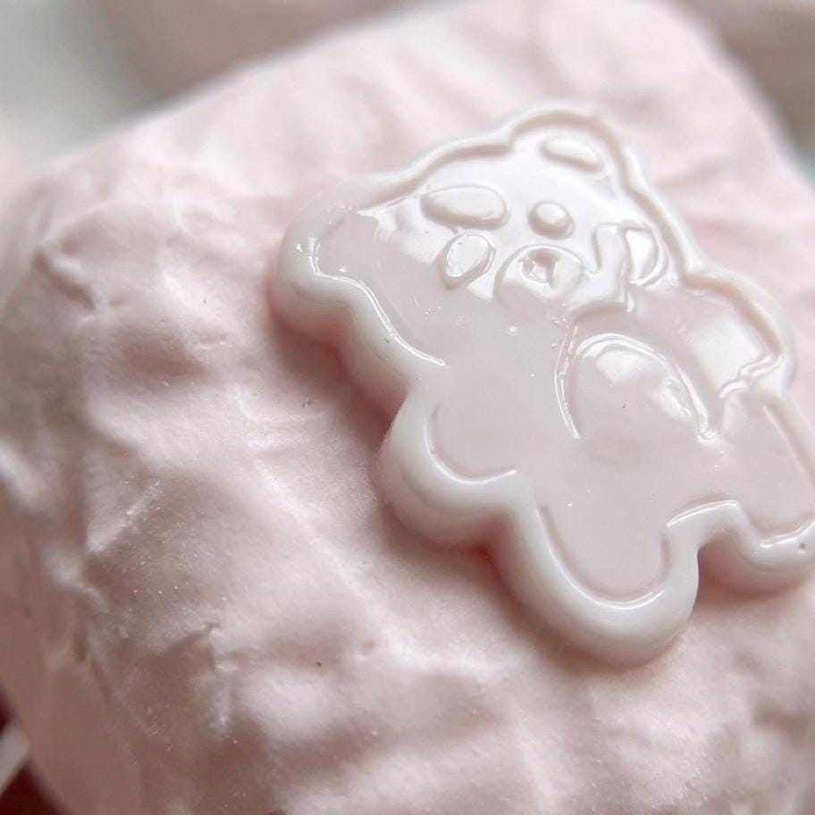 Pink Bear Marshmallow Squishy