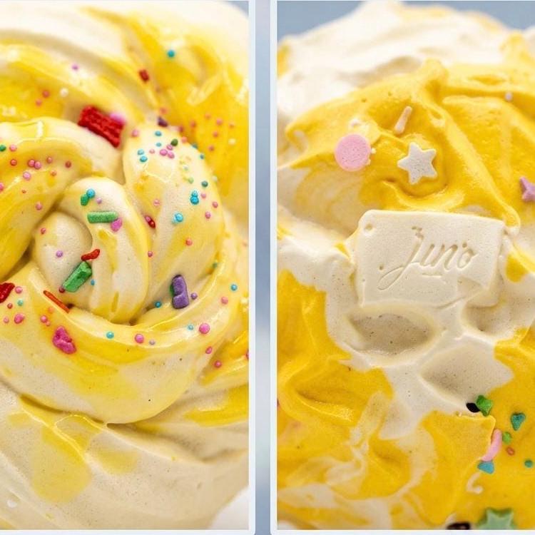 Kuchen-Squishy-Spielzeug-Set Dessert-Paar-Quetschbündel Pastellfarbener Stressball Kawaii Fidget Toy zur Angstlinderung Geschenkideen für Teenager Sammlerstück