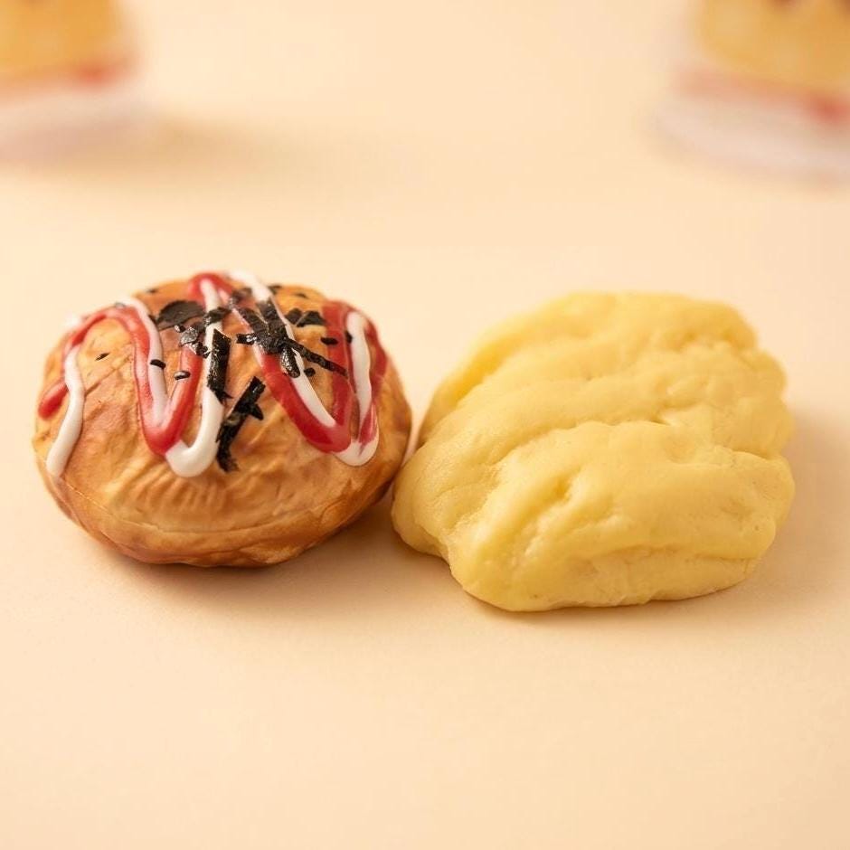Takoyaki Japanese Street Food Squishy