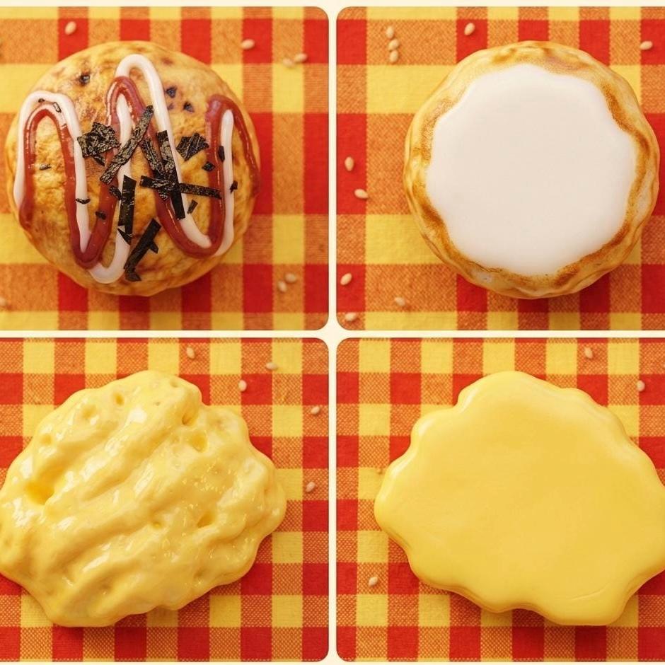 Takoyaki Japanese Street Food Squishy