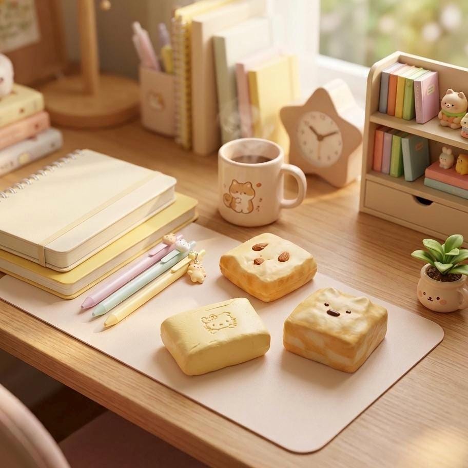 Toast Squishy Bundle Trio