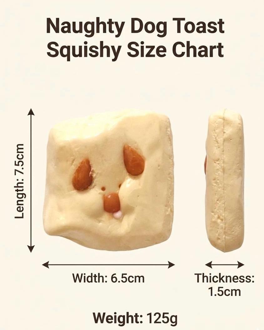 Toast Squishy Bundle Trio