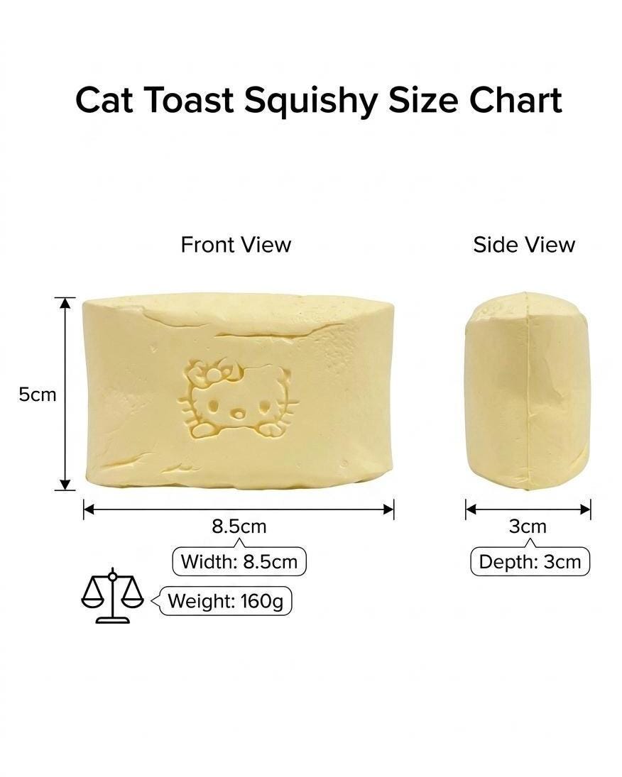 Toast Squishy Bundle Trio