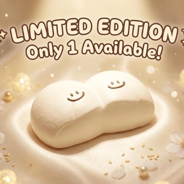 Squishy Brötchen Zwillings-Brötchen-Quetschspielzeug Gedämpftes Brötchen Kawaii Fidget Toy zur Angstlinderung Langsam aufsteigendes Sensorikspielzeug Minimalistisches Geschenk für Erwachsene