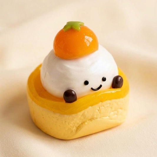 Custard Pudding Tart Squishy