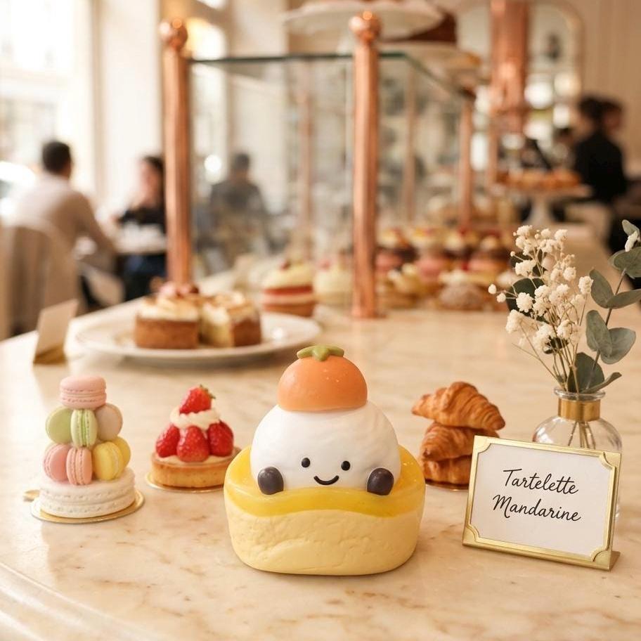 Custard Pudding Tart Squishy