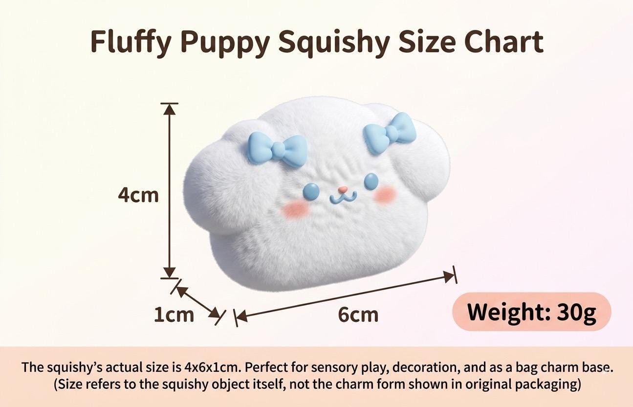 Fluffy Puppy Squishy