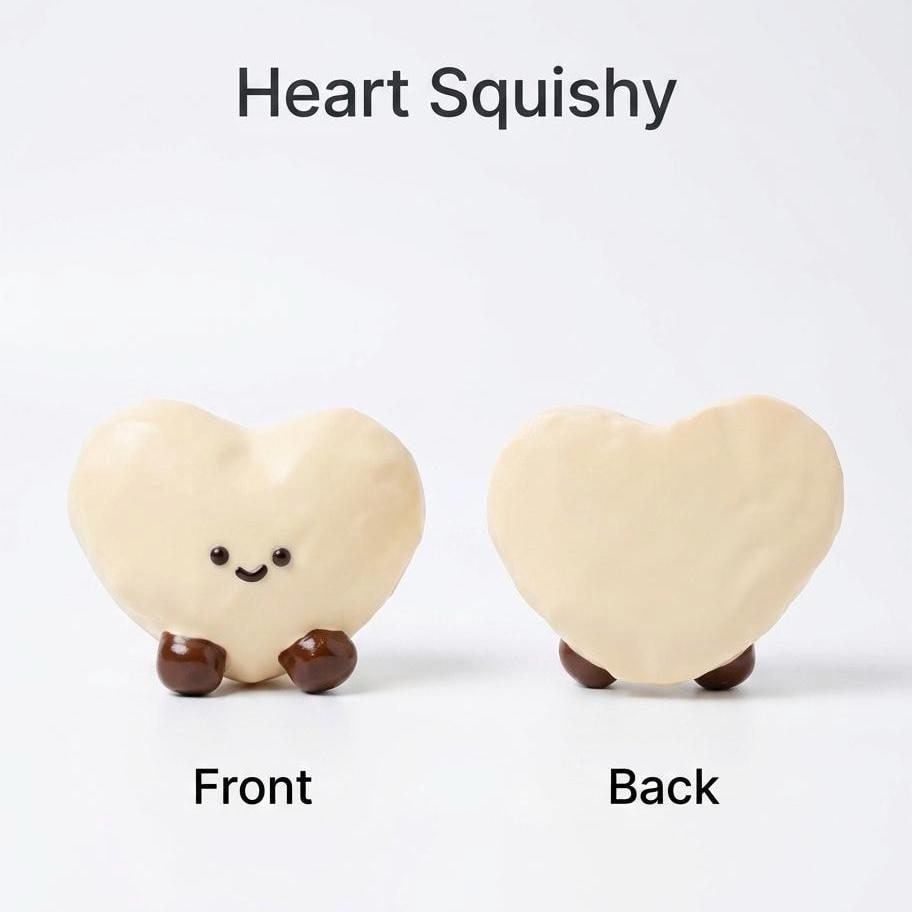 Smiley Heart Squishy