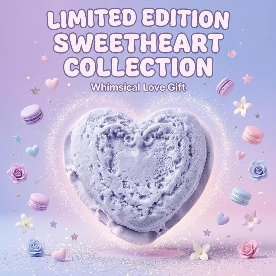 Lavender Heart Squishy
