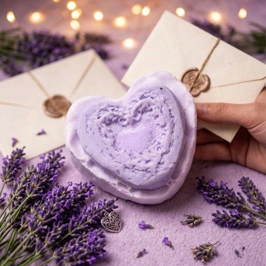 Lavender Heart Squishy