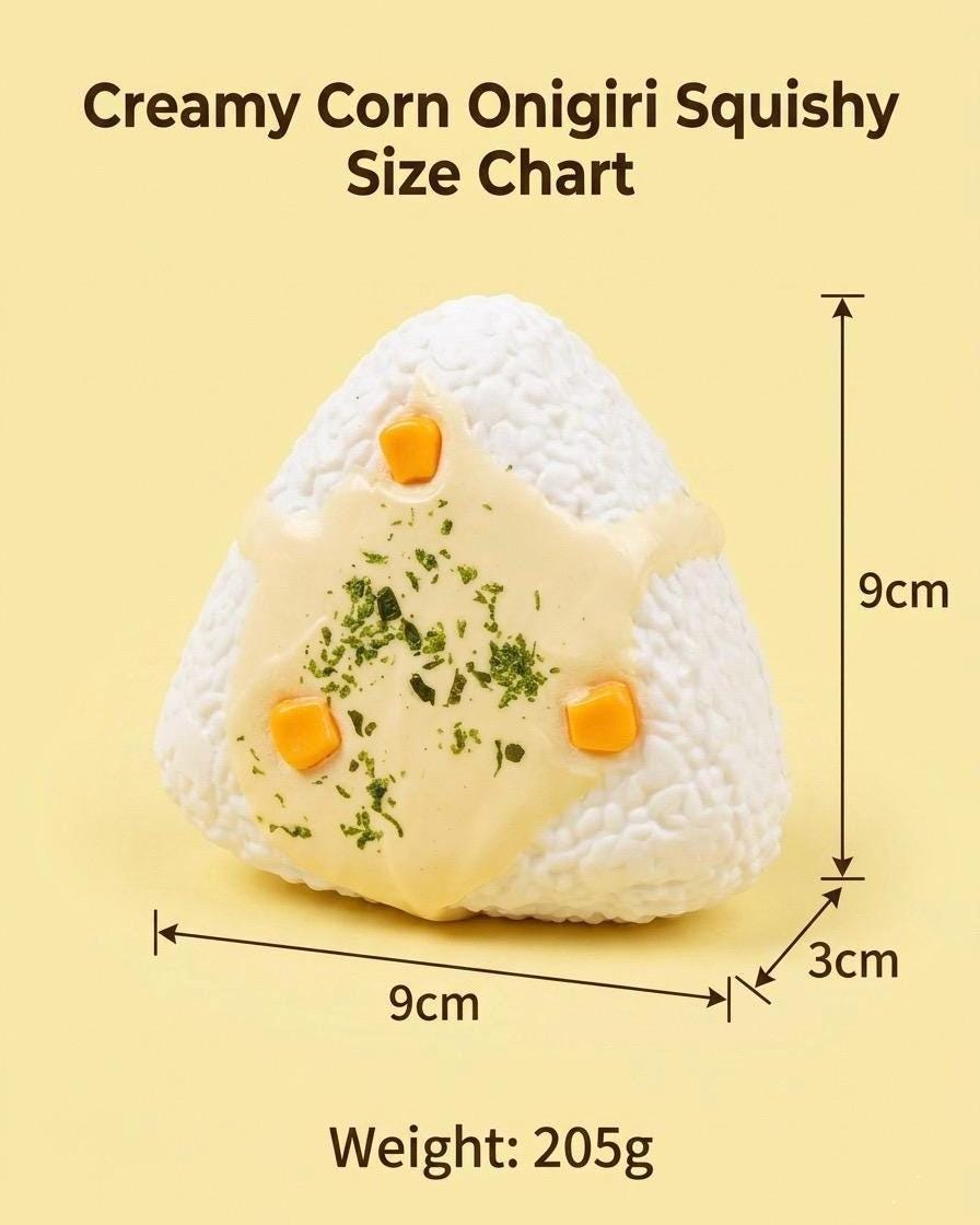Onigiri Rice Ball Squishy Bundle
