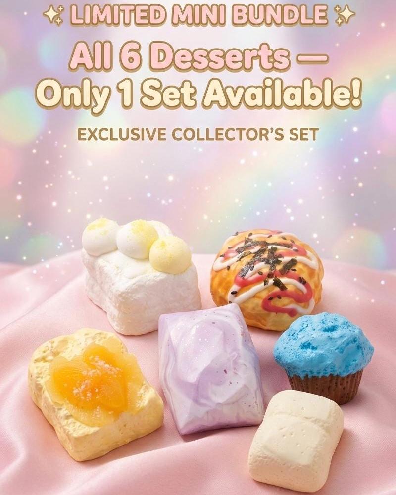 Mini Cake Squishy Bundle