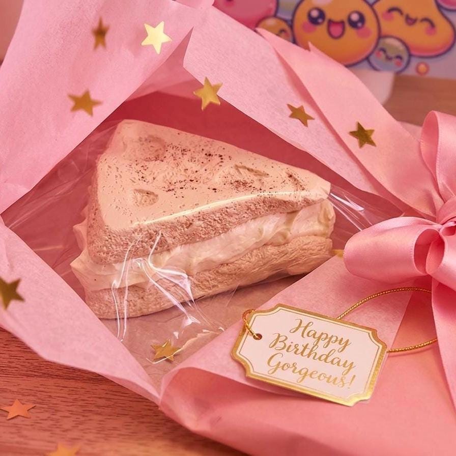 Creamy Cake Slice Squishy