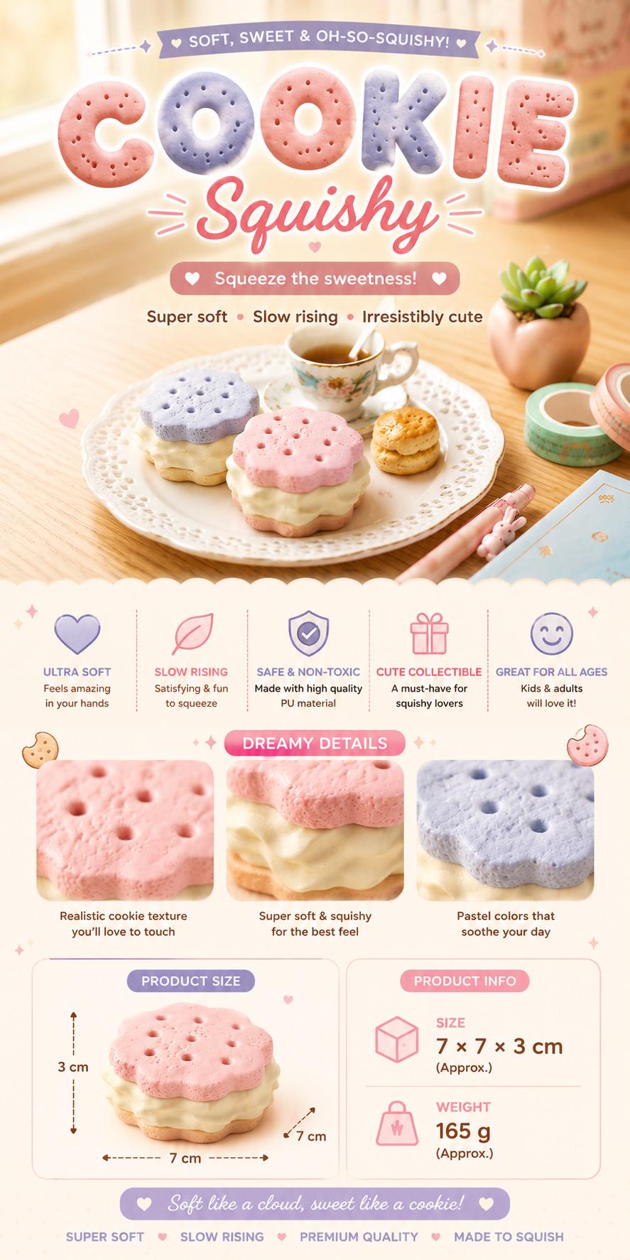 Biscuit Squishy Bundle