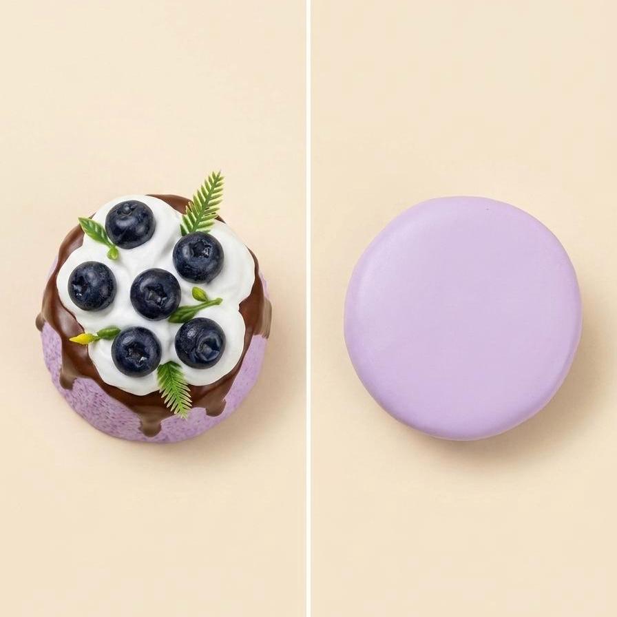 Blueberry Cake Squishy Bundle