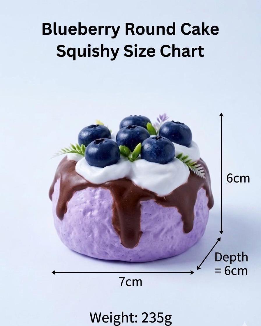 Blueberry Cake Squishy Bundle