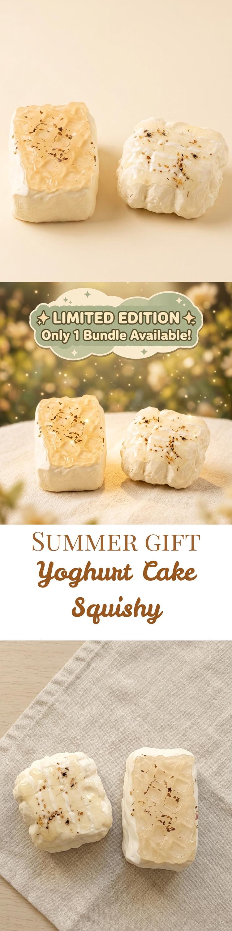 Yoghurt Cake Squishy Bundle