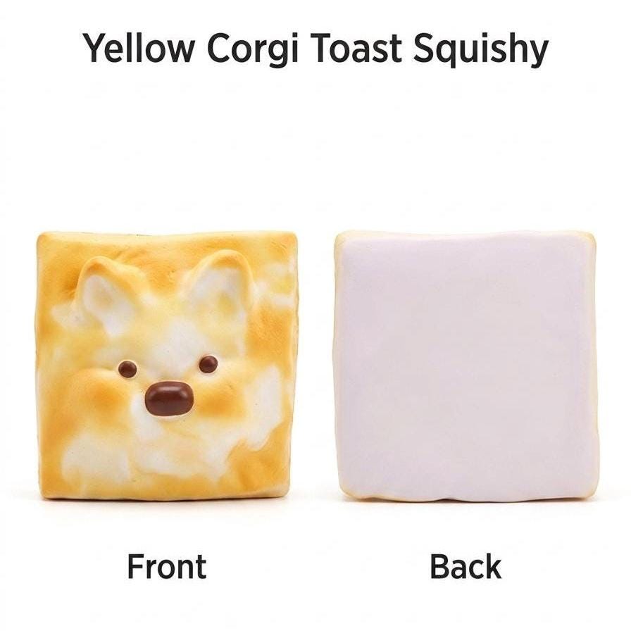 Toast Squishy Bundle Trio