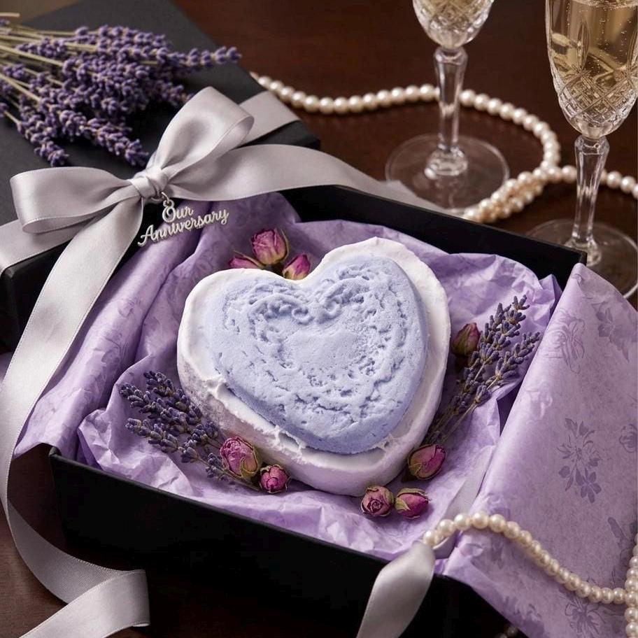 Lavender Heart Squishy