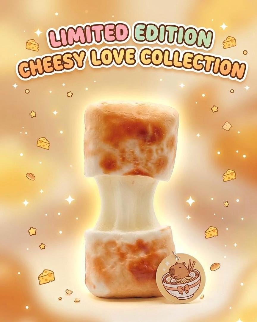 Stretching Cheese Squishy