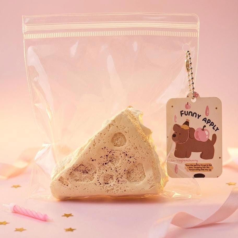 Creamy Cake Slice Squishy