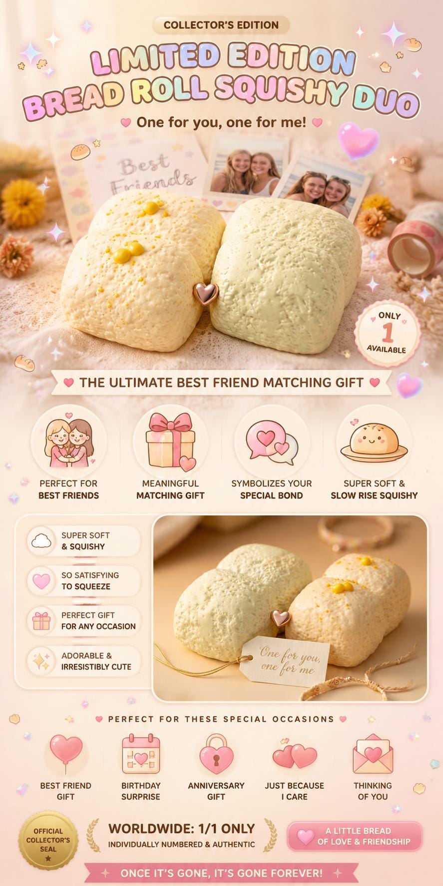 Matching Bread Squishy Bundle