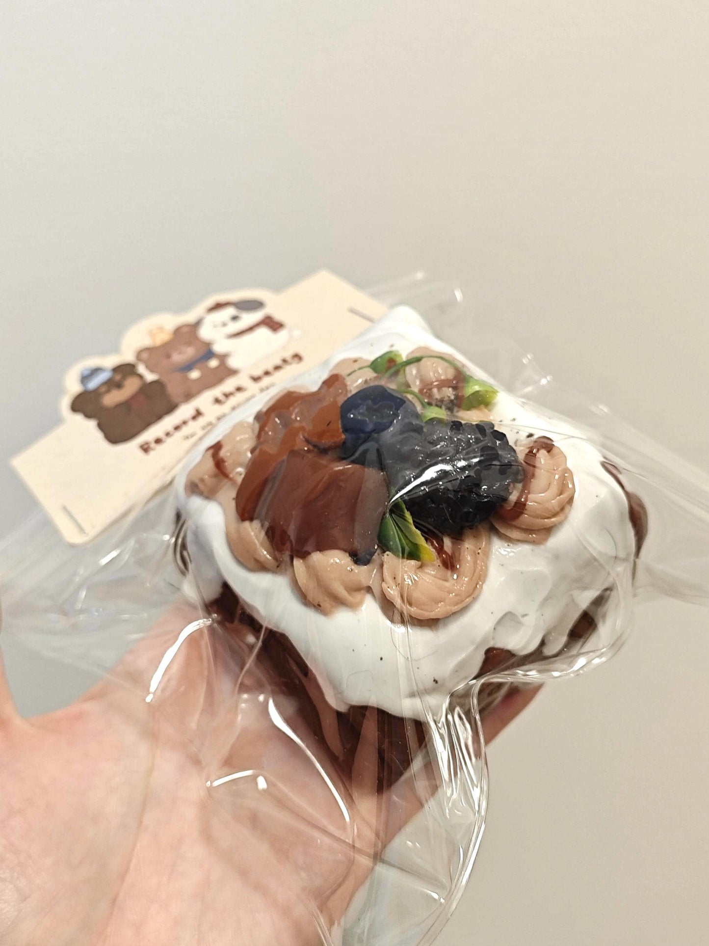 Blueberry Chocolate Cake Squishy