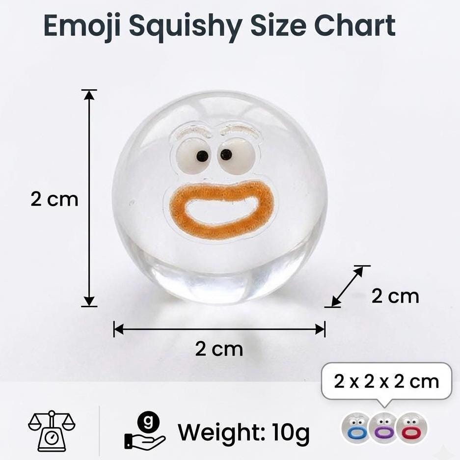 Emoji Squishy Mini Quetschspielzeug Set Schlüsselanhänger Taschenanhänger Stressball Winziges Fidget Spielzeug zur Stresslinderung Geschenkideen für Teenager Handy-Zubehör