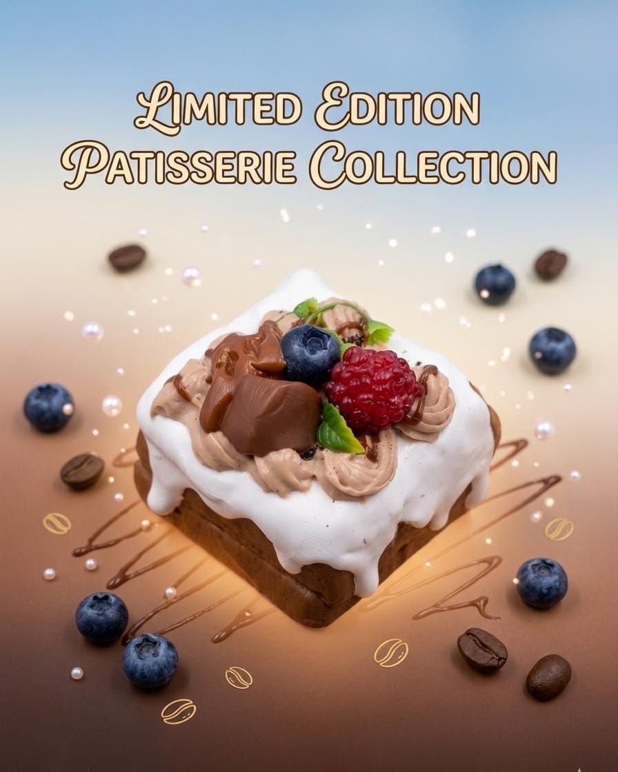 Blueberry Chocolate Cake Squishy