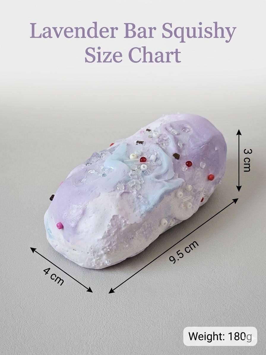 Lavender Bar Squishy