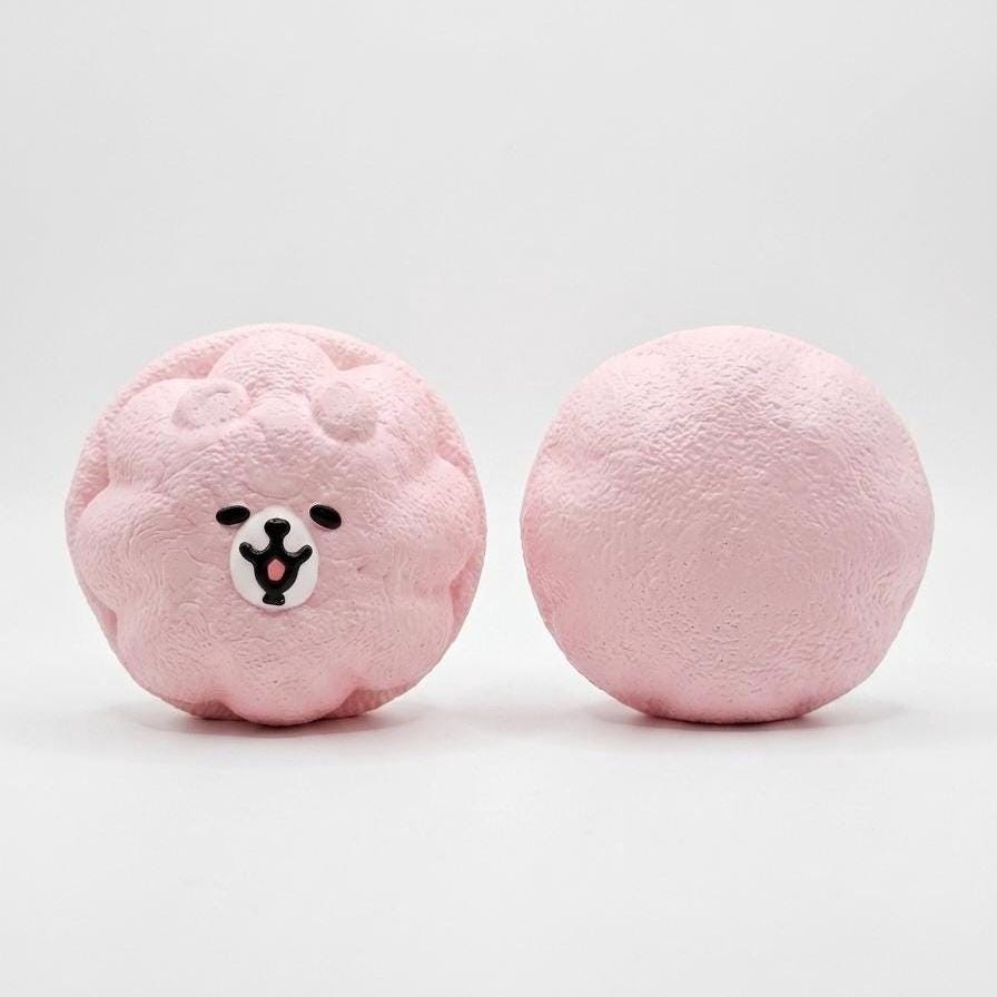 Squishy Pink Bär Quetschspielzeug Langsam Steigender Stressball für Angstlinderung Spielzeug Fidget Geschenkideen Teenager Mädchen Schreibtisch Deko Kinder ADHS Schreibtisch Kumpel