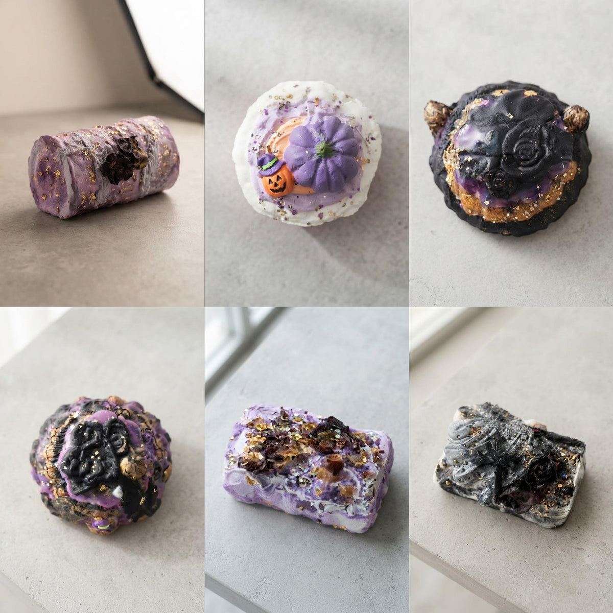 Daily Surprise Halloween Calendar Nine Day Squishy Countdown Mystery Gift Boxes Kids Holiday Present Sensory Fidget Toy Collection Kawaii Food Squishies Stress Relief Play Spooky Season Celebration Tactile Experience Numbered Boxes Slow