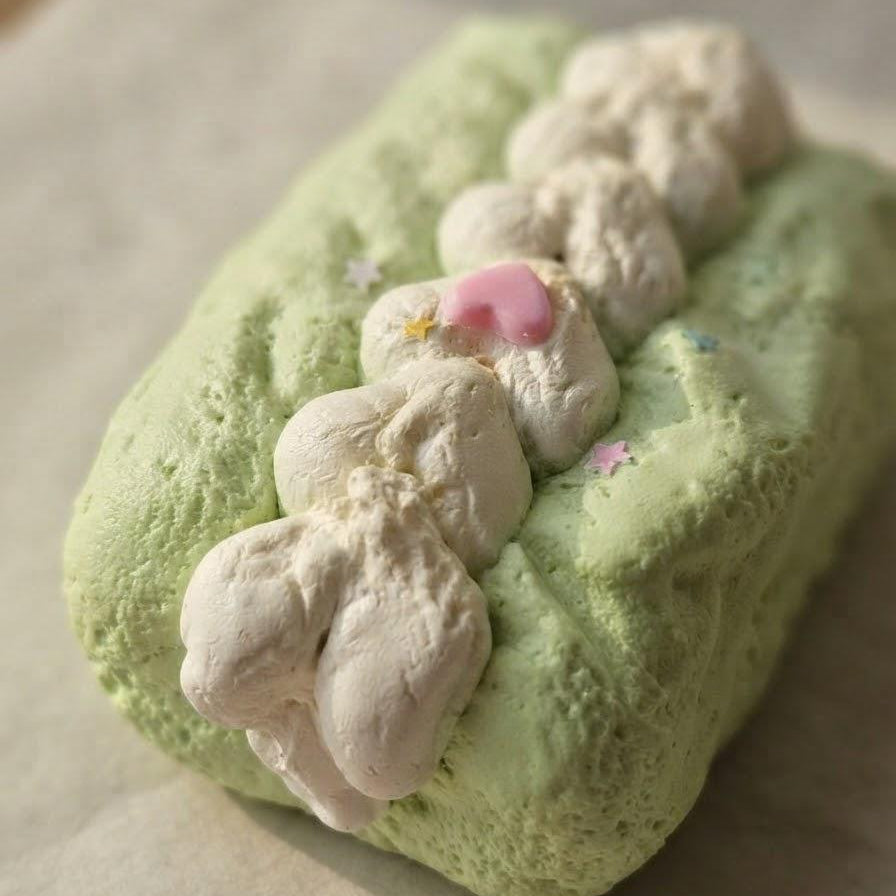 Cute Squishy Keychain Kawaii Food Design Stress Relief Fidget Toy Anxiety Sensory Play Essential Green Matcha Roll Cake Slow Rise Foam Material Satisfying Tactile Feedback Bag Charm Accessory Gift Collectors Enthusiasts Pastel Star Pink