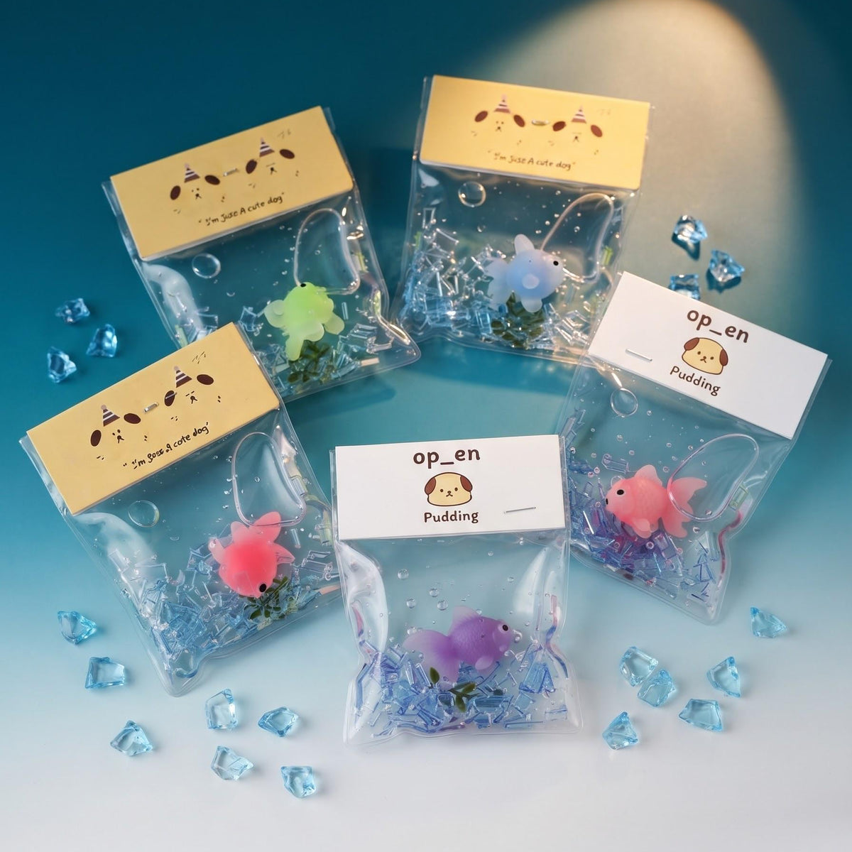 Ocean Theme Birthday Party Favor Cellophane Treat Bags Prefilled Kids Celebration Gifts Goldfish Design Underwater Party Supplies Ready Made Goodie Bags Aquarium Birthday Decorations Fish Theme Children Party Treats Clear Bags Glass Pieces
