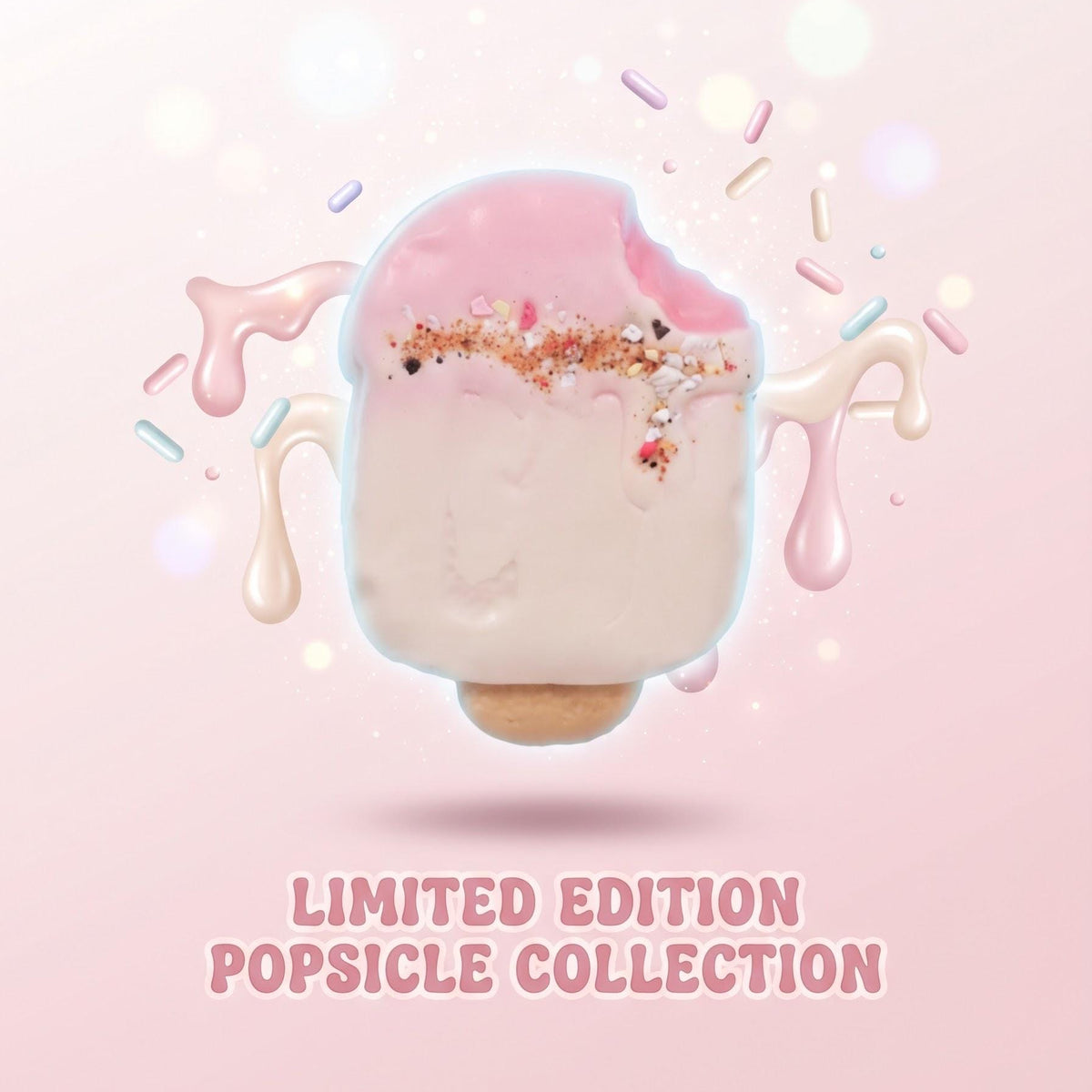 Kawaii Food Squishy Toy Pink Popsicle Fidget Item Slow Rising Squeeze Toy Sensory Play Gift Birthday Present Teen Girl Party Favor Soft Silicone Design Tactile Feedback Toy Novelty Collectible Item Portable Fidget Fun Desktop Toy Cute